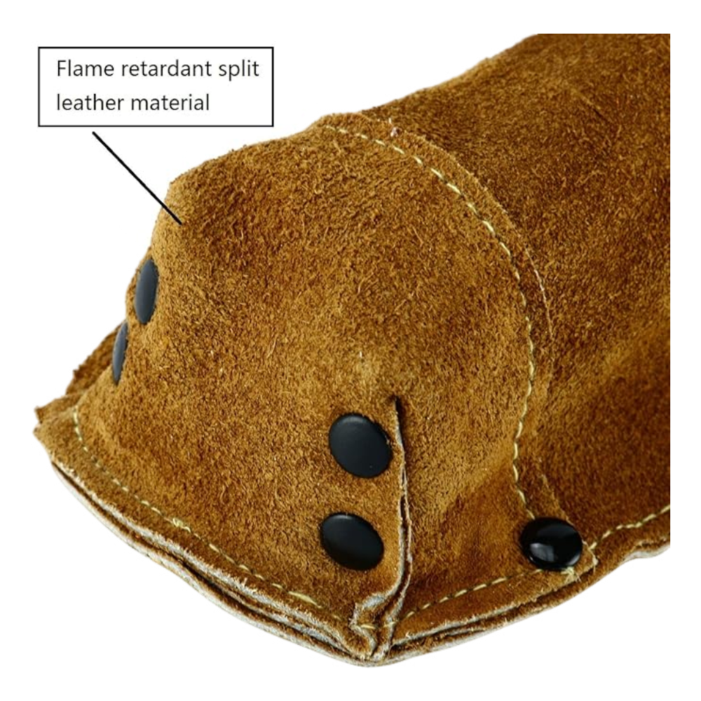 Leather Welding Rod Pouch with Kevlar Stitching