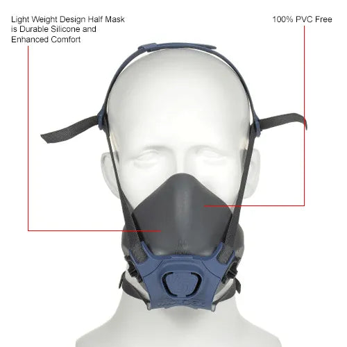 7000 Half-Mask Respirator – Low-Profile Reusable Cartridge Respirator