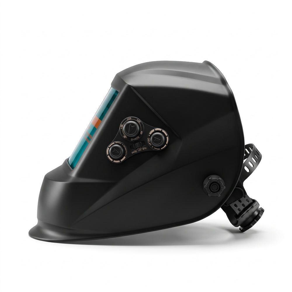 MapleWeld ClariView 80 Auto-Darkening Welding Helmet – Dual Shade DIN 5-9/9-13 | 100x60mm View