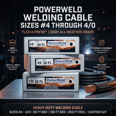 Welding Cable – Sizes 4 Through 4/0, Flex-A-Prene®