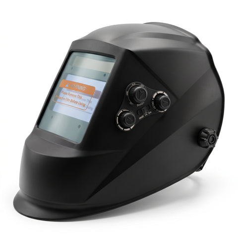 MapleWeld ClariView 80 Auto-Darkening Welding Helmet – Dual Shade DIN 5-9/9-13 | 100x60mm View