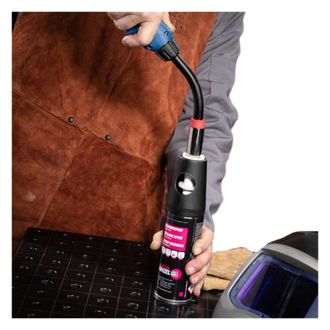 Abicor Binzel ceramic spray and cone cap for MIG gun nozzle protection - MapleWeld Canada