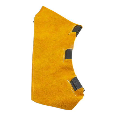 PowerWeld welding helmet bib, leather or FR cotton neck and chest protection