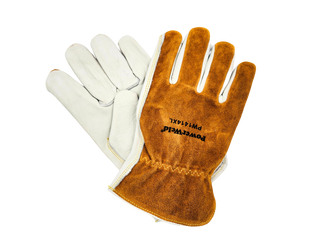 1414 PowerWeld Cowhide Drivers Gloves