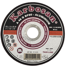 Karbosan Aluminum Cut-Off Discs