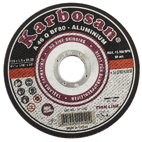 Karbosan Aluminum Cut-Off Discs