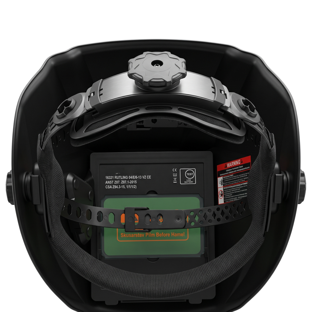 MapleWeld ClariView 80 Auto-Darkening Welding Helmet – Dual Shade DIN 5-9/9-13 | 100x60mm View