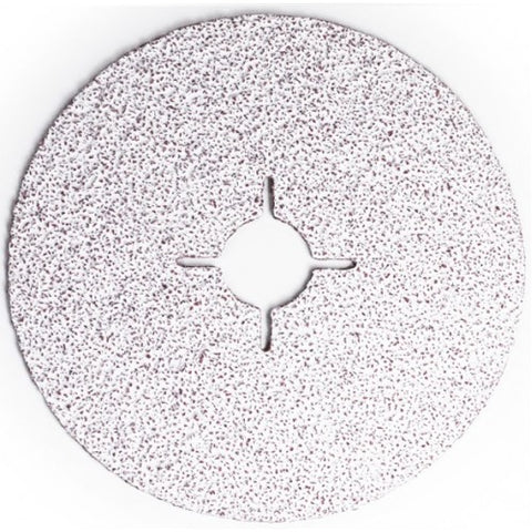 VSM XF733 ceramic fiber disc with ALU-X layer for aluminum grinding, 4.5 inch