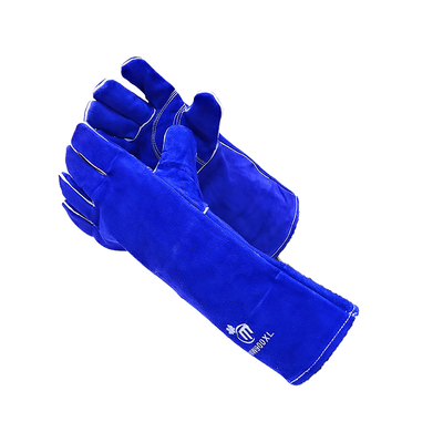 MapleWeld MW900 split leather Stick/MIG cotton lined welding gloves