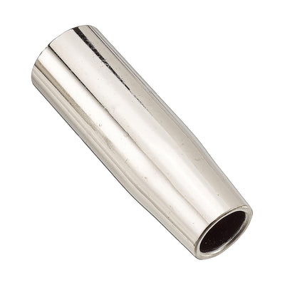 Abicor Binzel ABIMIG MIG nozzle in 5-pack, front angled view of open end and bore