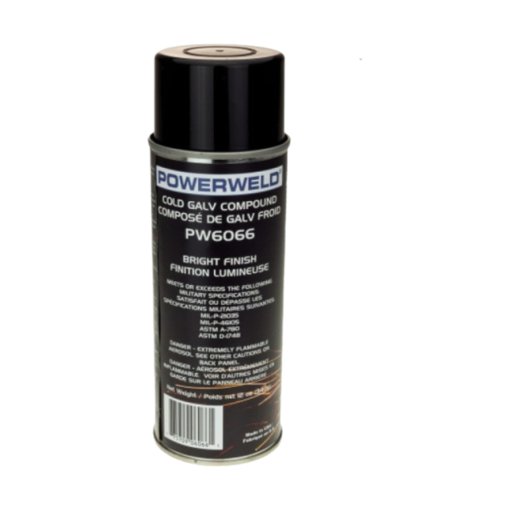 PowerWeld Zinc Galv Bright Finish Aerosol