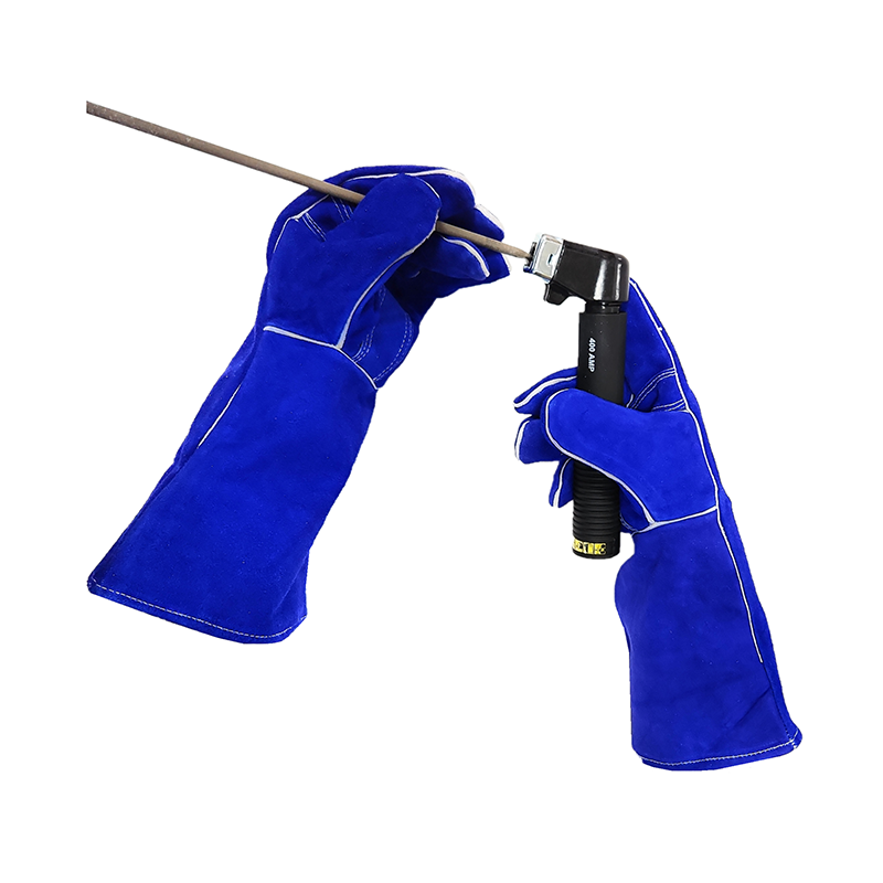 MapleWeld MW900 Split Leather Stick/MIG Cotton Lined Welding Gloves