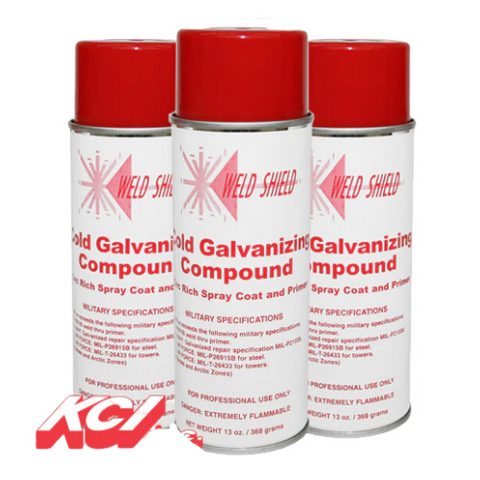 KCI cold galvanizing compound aerosol for rust protection - MapleWeld Canada