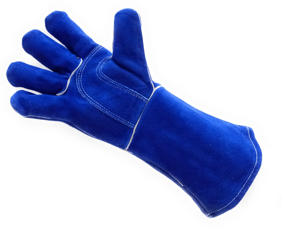 MapleWeld MW900 Split Leather Stick/MIG Cotton Lined Welding Gloves