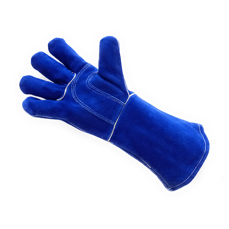 MapleWeld MW900 Split Leather Stick/MIG Cotton Lined Welding Gloves