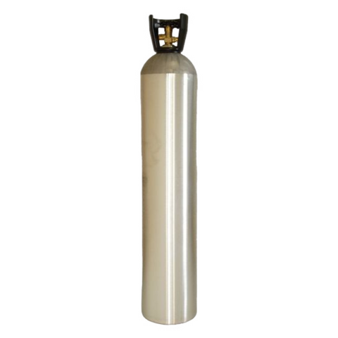 CGA-580 Aluminum Industrial Gas Cylinders Empty
