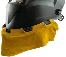 PowerWeld Welding Helmet Bib – Leather or FR Cotton Neck & Chest Protection