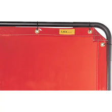 Weldmate 16-mil vinyl welding curtain, red panel